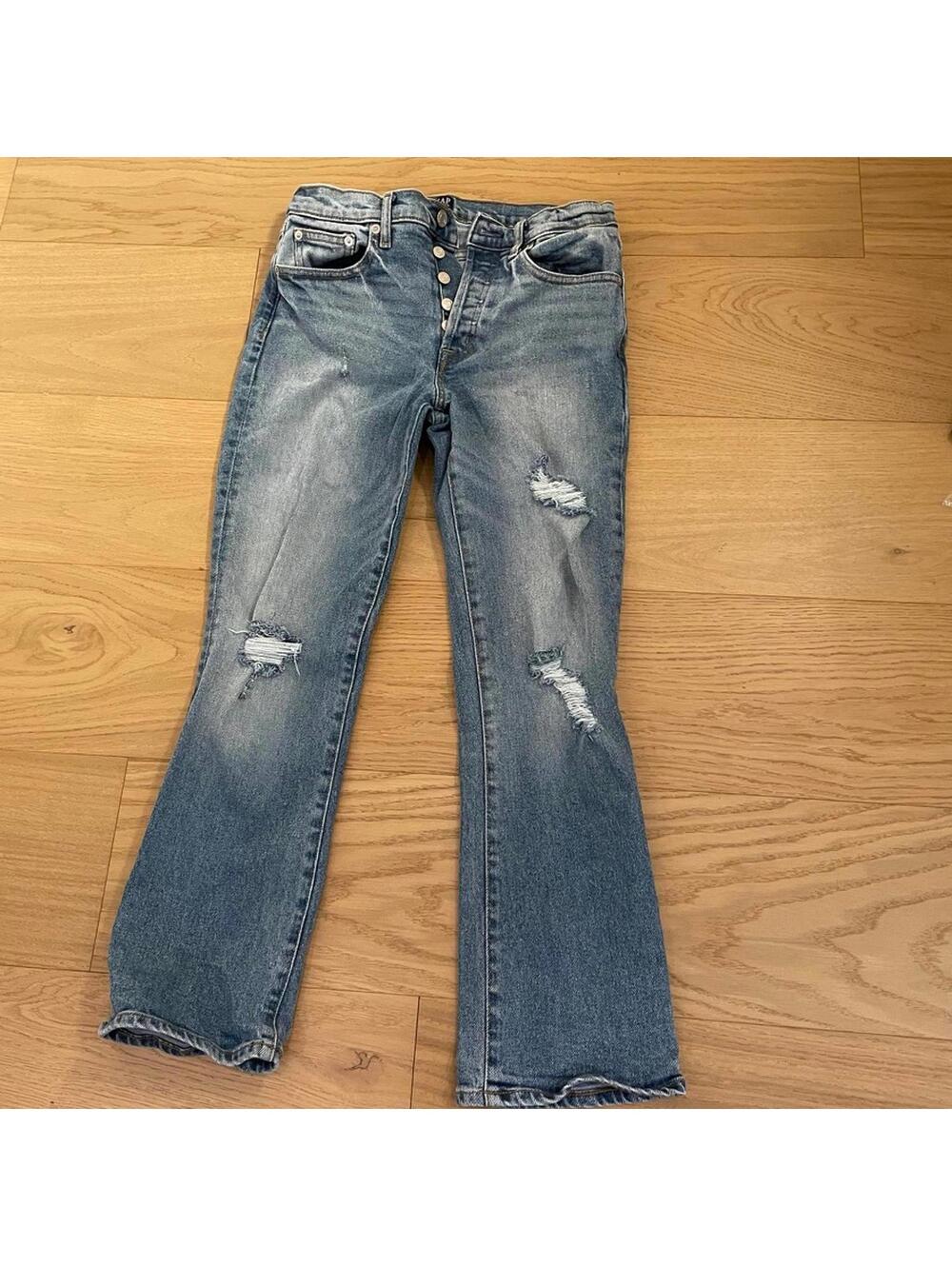GAP Denim Jeans – Women’s Size 2 Regular – Distressed Skinny Fit